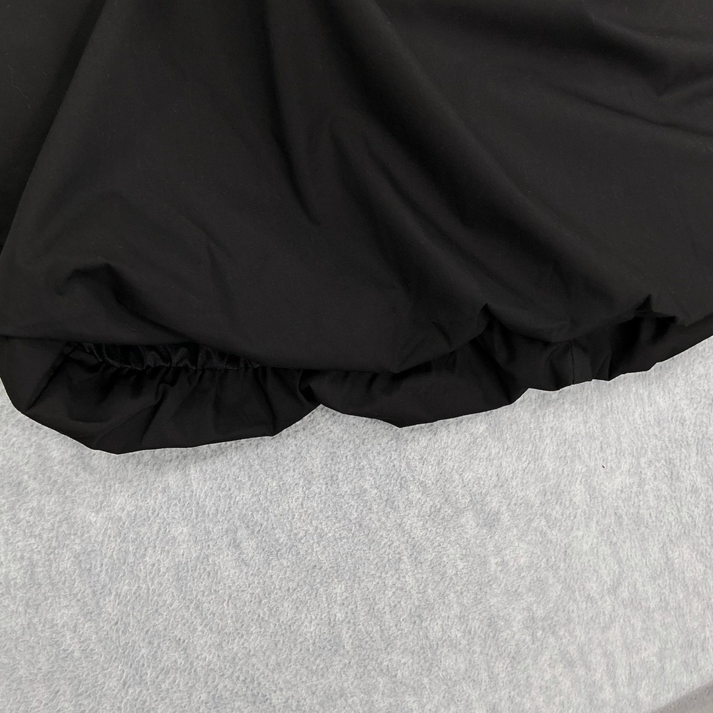 J Gee Skirt Women Medium (28x30) Black Cotton Blend Midi Bubble Hem NWT - Picture 3 of 7
